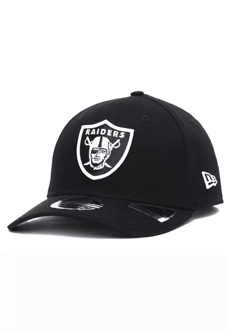 9fifty stretch snap cap|Oakland Raiders NFL Team Stretch Snap Black 9FIFTY Cap.